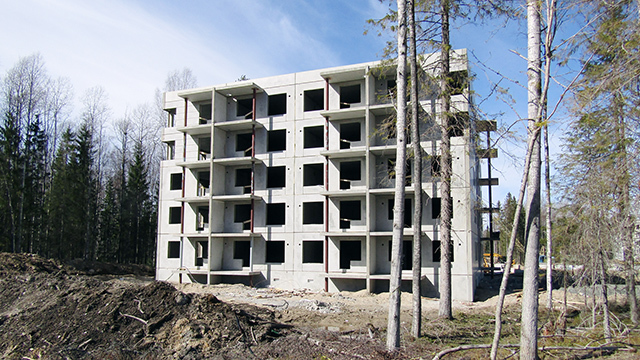 Многоквартирный жилой дом №19 в микрорайоне №7 жилого района «Древлянка-II» в г.Петрозаводске отгружен