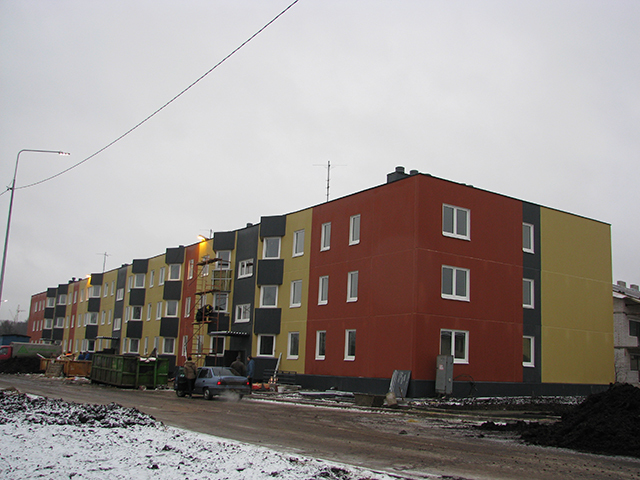 Многоквартирный жилой дом №2 в районе ул. Муезерской в г. Петрозаводске отгружен