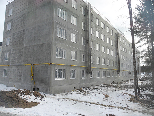 Многоквартирный жилой дом №4 в микрорайоне №7 жилого района «Древлянка-II» в г.Петрозаводске отгружен