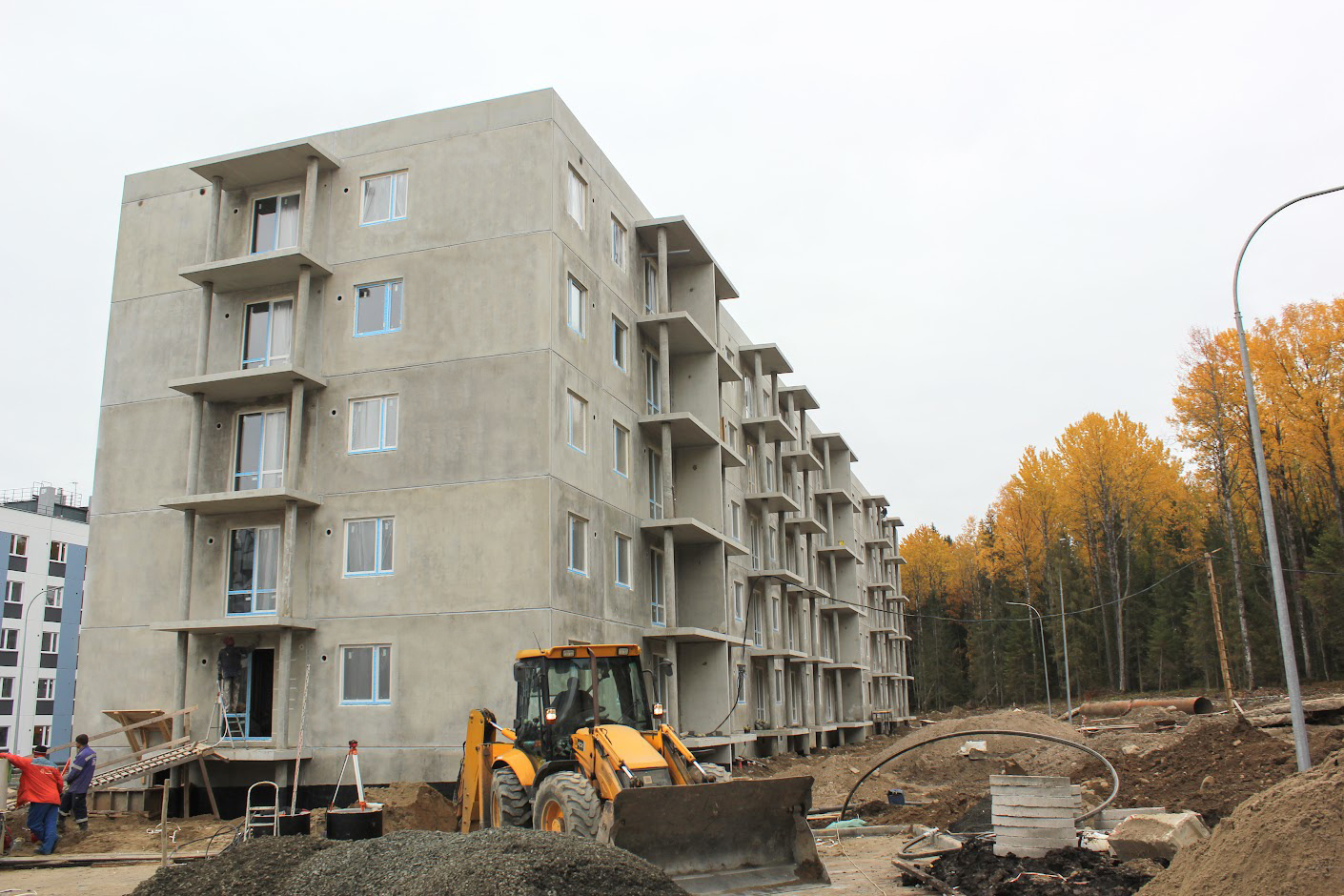 Многоквартирный жилой дом №42 в микрорайоне №7 жилого района «Древлянка-II» в г. Петрозаводске отгружен
