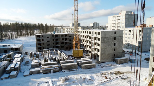 Многоквартирный жилой дом №20 в микрорайоне №5 жилого района «Древлянка-II» в г.Петрозаводске отгружен