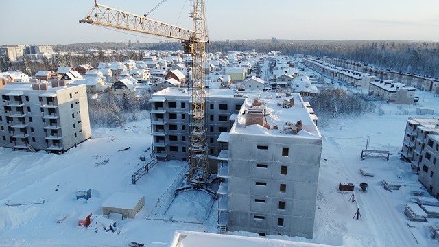 Многоквартирный жилой дом №19 в микрорайоне №5 жилого района «Древлянка-II» в г.Петрозаводске отгружен
