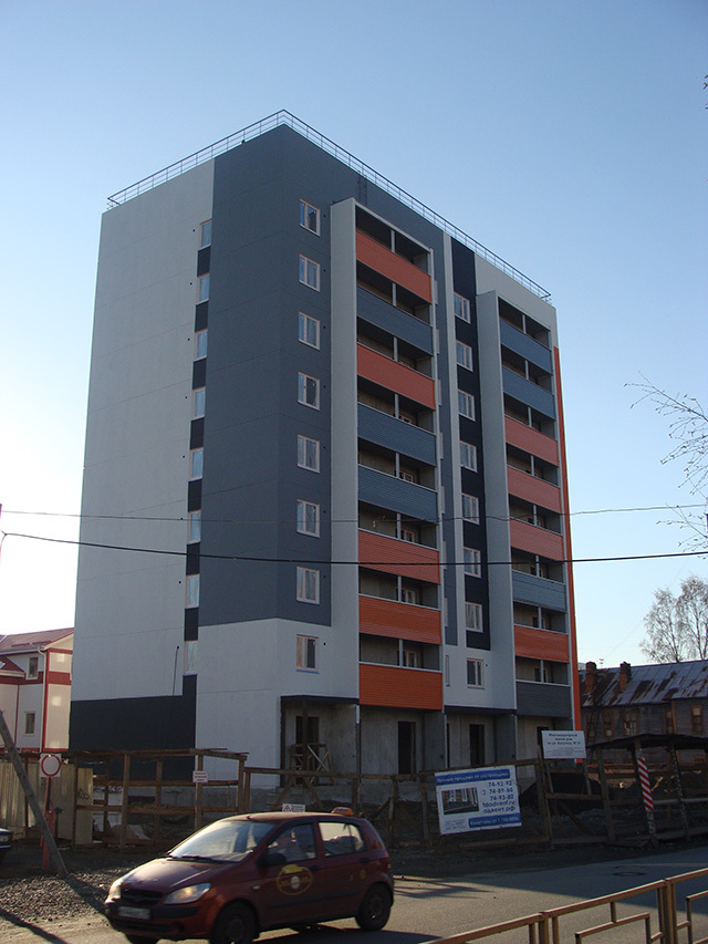 Многоквартирный жилой дом по ул.Ватутина в г. Петрозаводске отгружен