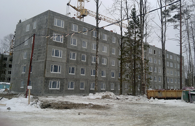 Многоквартирный жилой дом №3 в микрорайоне №7 жилого района «Древлянка-II» в г.Петрозаводске отгружен