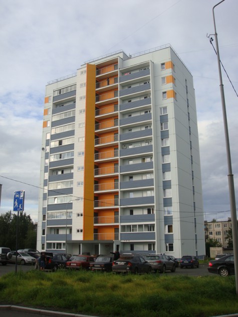Многоквартирный жилой дом по ул. Антонова в г.Петрозаводске отгружен