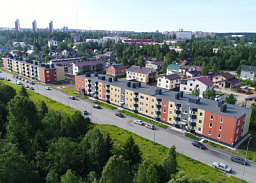 Два 60-квартирных жилых дома по ул. Муезерской