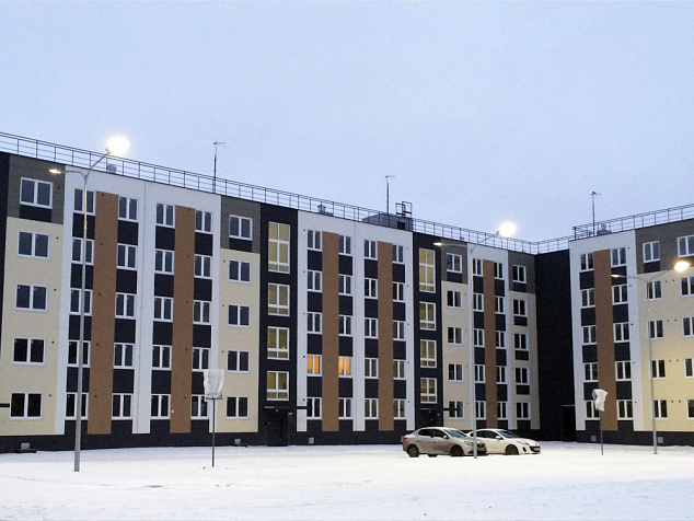 105-квартирный жилой дом по ул. Мерецкова в Беломорске