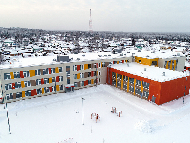 Ледмозерская школа на 330 мест  